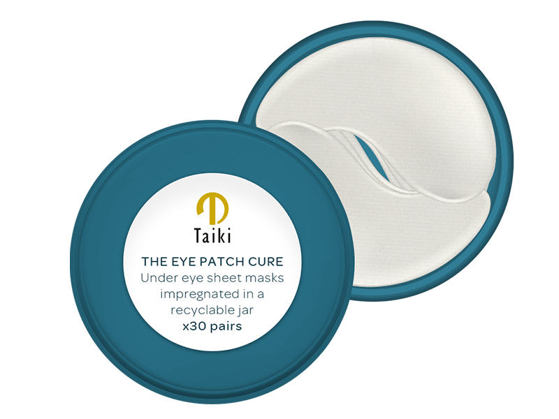 Taiki Eyepatch Cure - Ecodesigned multipack solution for eyepatch infused in jar